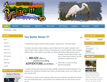Tablet Screenshot of belizeit.com